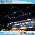 In Shenzhen China Der preiswerteste Preis P4.81 LED-farbenreiche Innenbildschirm-Videowand mit freiem kundengebundenem Mikro-Totem-Logo